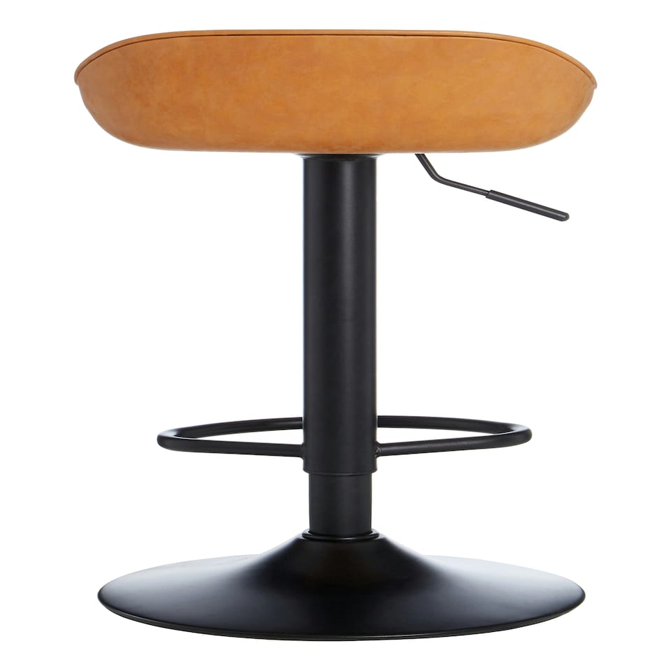 image 1 of Interiors by Premier Set Of Two Camel Bar Stools Brown