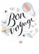 image 2 of Bon Voyage Greeting Card Second Nature Just To Say Cards