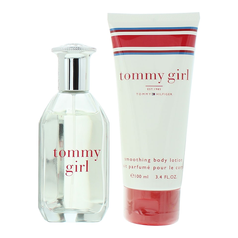 image 1 of Tommy Hilfiger Tommy Girl 50ml EDT 100ml Body Lotion 2 Piece Gift Set