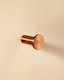 image 2 of Cosmic Wall Mounted Towel Hook w/ Durable Metal for Bathroom Brushed Copper 4 cm
