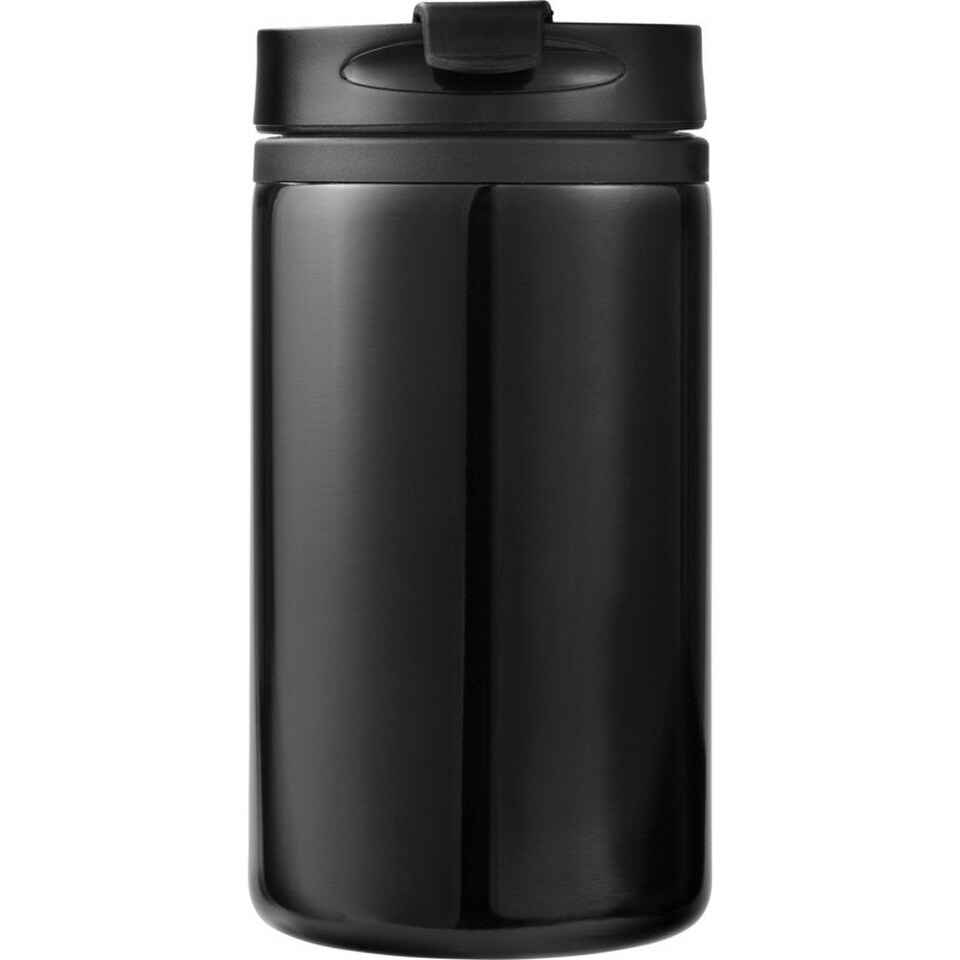 image 1 of Mojave Recycled Stainless Steel Insulated 250ml Tumbler - Solid Black - One Size