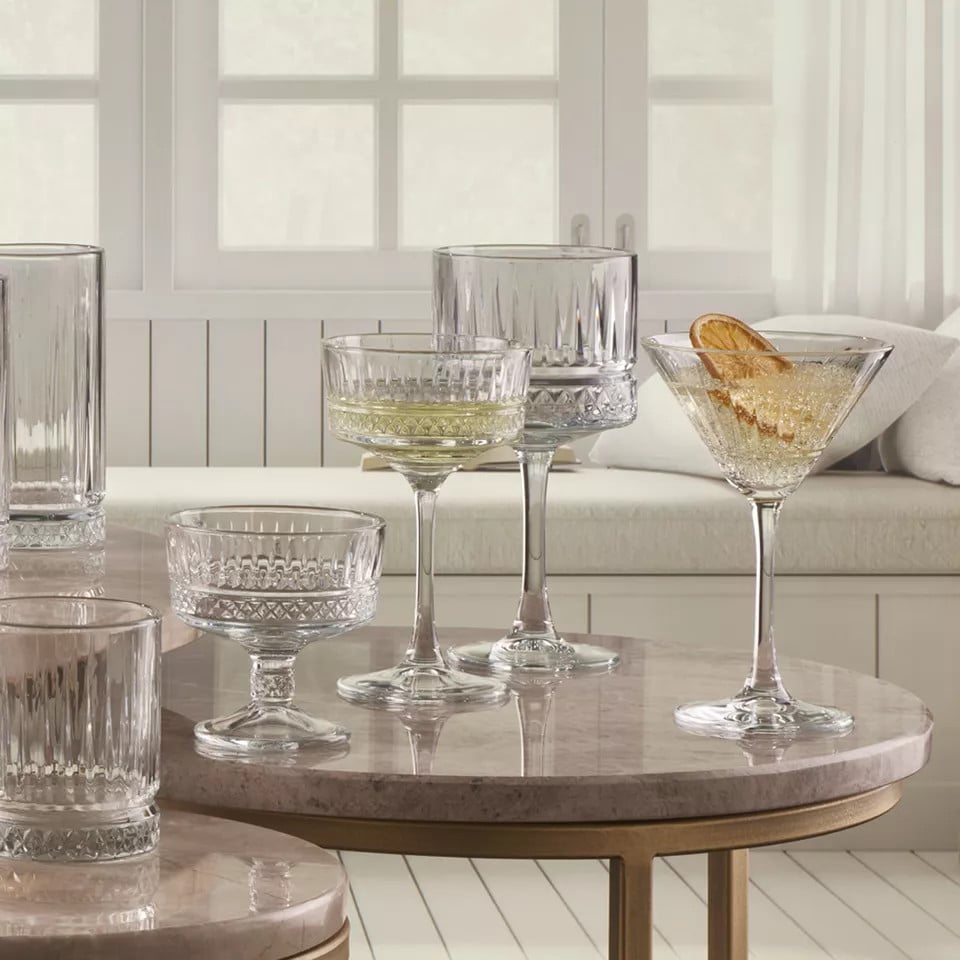 image 1 of Pasabahce Large Stemmed Cocktail Glasses Set - 500ml | Clear | 4