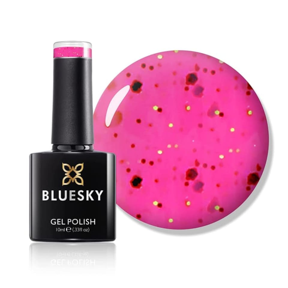 image 1 of Bluesky Pink Gel Polish - Raspberry Rocket 10ml
