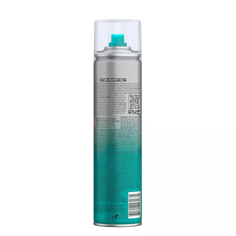 image 1 of Bed Head by Tigi Hard Head Hairspray For Extra Strong Hold 5, 385ml