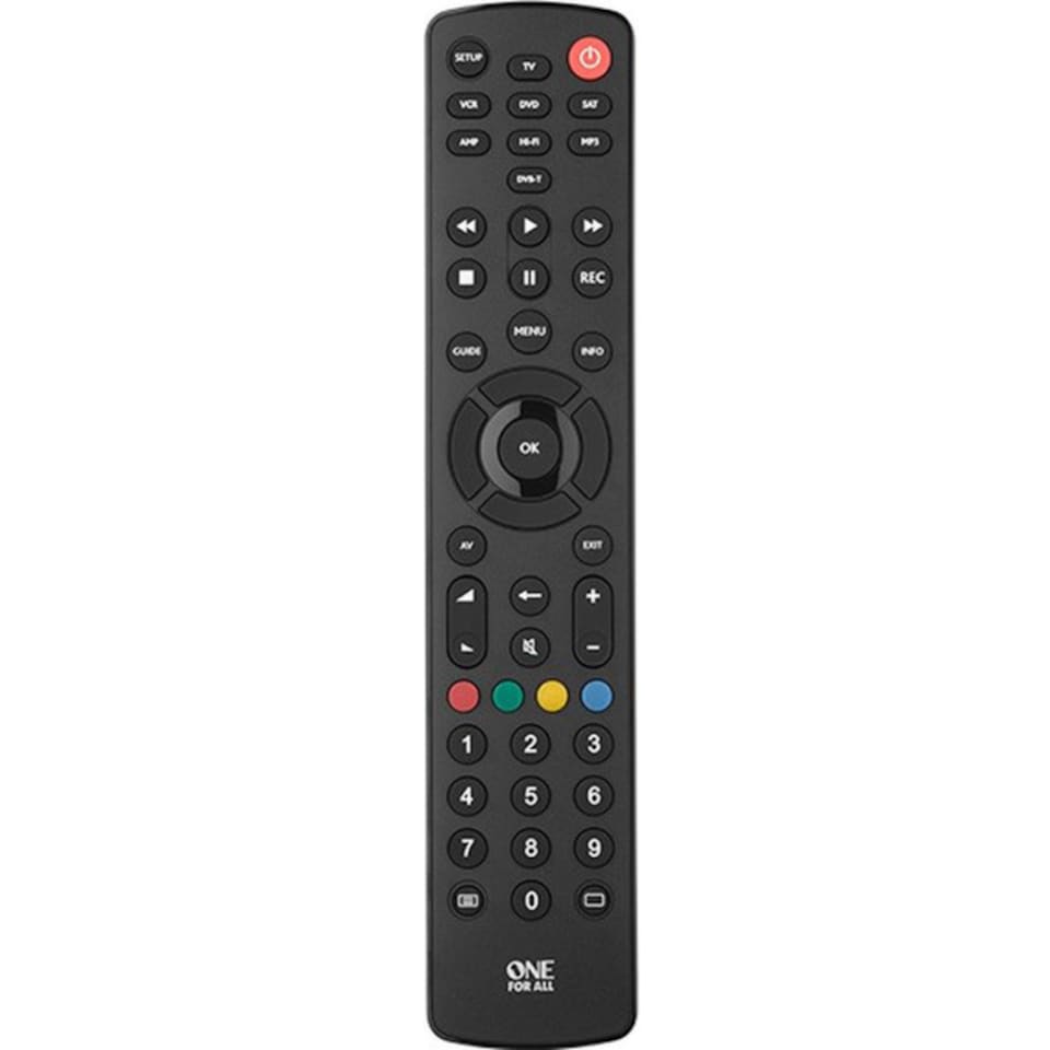 image 1 of One For All URC1280 Contour Universal 8 in 1 Remote Control