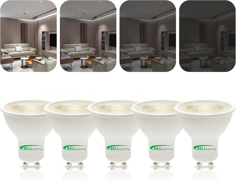 image 1 of BELL Lighting GU10 Dimmable LED Spotlight 4.4W Light Bulb Daylight White 6000K