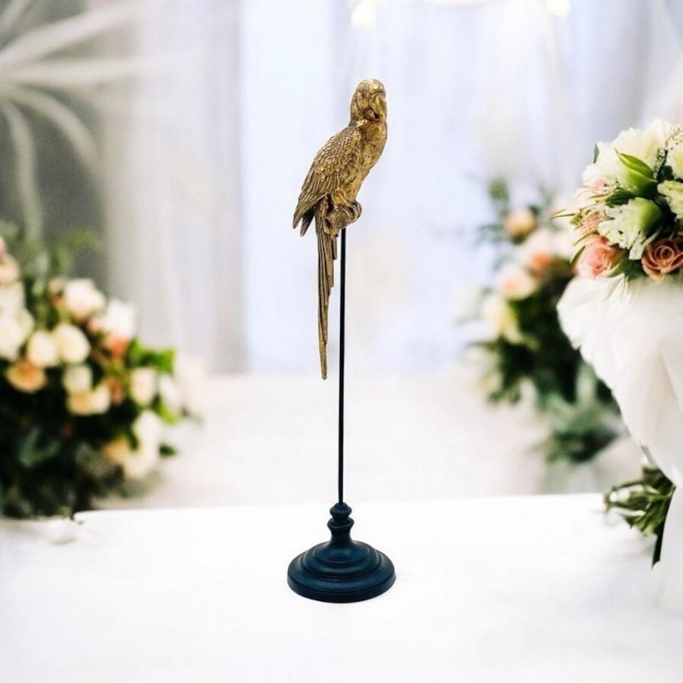 image 1 of Decorative Parrot Ornament - L23 x W23 x H98 cm