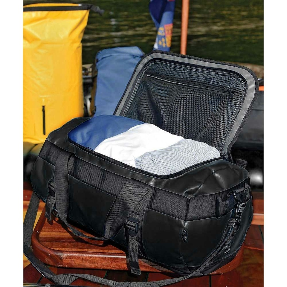 image 1 of Stormtech Atlantis Waterproof 35L Duffle Bag - Black - One Size