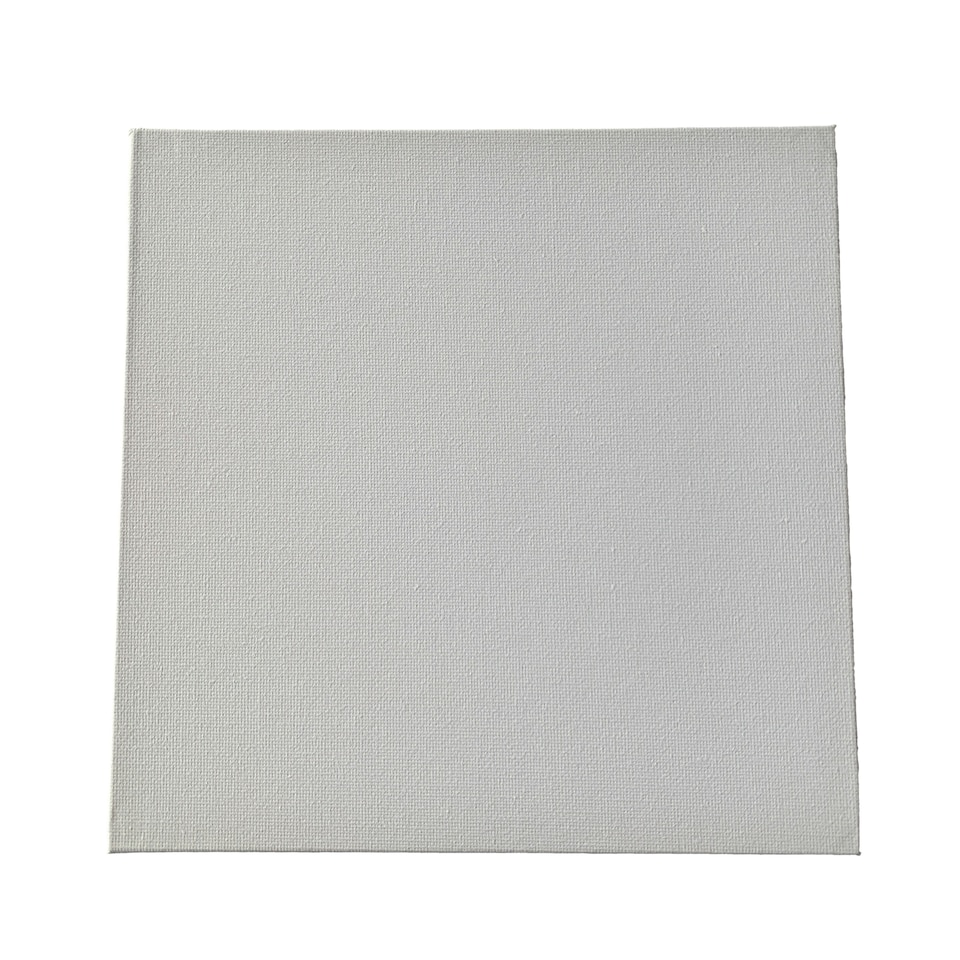image 1 of 20x20cm Blank White Flat Stretched Board Art Canvas By Janrax