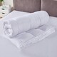 image 1 of 5cm 3D Microfibre Bubble Mattress Topper | White | Double | 1