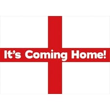 A0 It's Coming Home England Party Sign Decoration 119cm x 84cm
