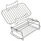 image 6 of SPARES2GO Grill Shelf Racks Compatible with Instant Vortex Plus 7.6L Air Fryer (+ 4 Skewers)