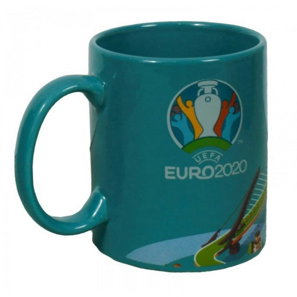 UEFA Champions League Euro 2020 Mug - Turquoise - One Size