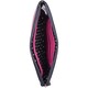 image 3 of Soft Leather RFID Protected Money / Credit Card / Phone Pouch / Purse Pink | Navy/Fuchsia
