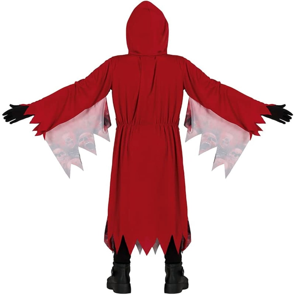 image 1 of Fancy Dress Child Red Reaper - 7-9 Years