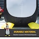 image 5 of HOMCOM 8ft Inflatable Penguin & Christmas Banner Decoration Indoor Outdoor WeatherResistant Shell Fun Cute