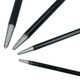 image 4 of 4pc Solid Steel Heel And Toe Pry Bar Crow Bar Wrecking Knuckle Set 6" - 20"