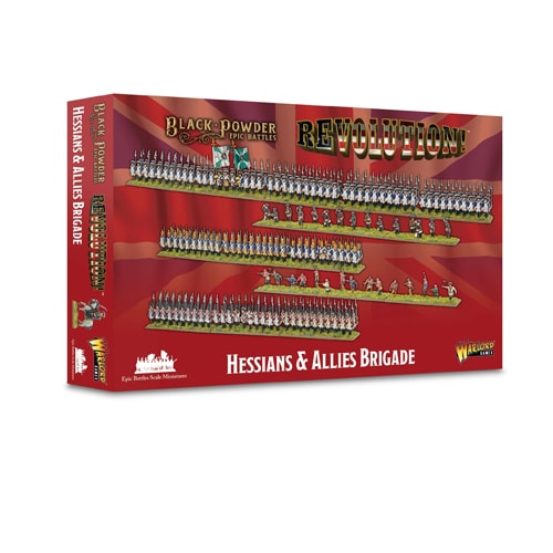 Black Powder Epic Battles: Revolution! - Hessians & Allies Brigade - Brand New