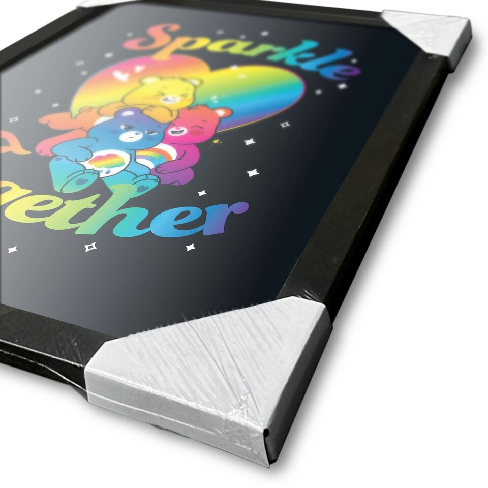 image 1 of Care Bears (Sparkle Together) Framed 30x40cm Print