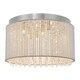 image 1 of Galina 10 Light Flush Light Chrome Plate & Clear Crystal, G9