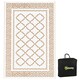 image 9 of Outsunny Reversible Waterproof Outdoor Rug W/ Carry Bag, 182 x 274cm 