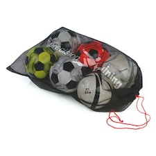 Precision Mesh 10 Ball Football Bag - Black - One Size