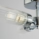 image 5 of BHS Kier Semi Flush Bathroom Ceiling Light | Silver | Chrome