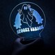image 2 of Halloween Spooky Season Ghost Acrylic Sign with LED Light Base
