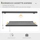 image 5 of Outsunny DIY Retractable Canopy with Remote Controller for Patio, Grey 