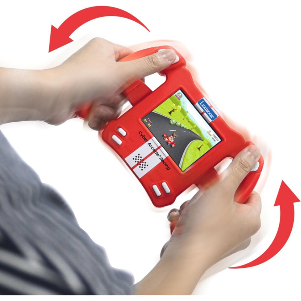 image 1 of Lexibook JL3150 Racing Game Control with Colour LCD Screen including 30 Games