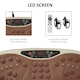 image 6 of HOMCOM Vibration Plate Machine Fitness Body Shaper Slim Trainer Home