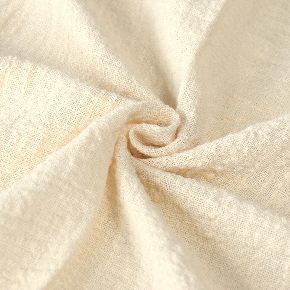 image 1 of 6pcs Fringe Cloth Napkin, 100% Soft Cotton Cloth Napkins - 20 Inch