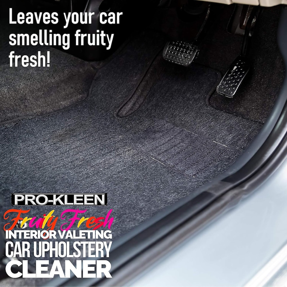 image 1 of Pro-Kleen Interior Valeting Car Upholstery Carpet Cleaner Shampoo Removes Dirt, Grime and Stains Fruity Fresh Fragrance (20L)