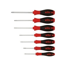 Wiha Softfinish Torx Screwdriver Set, 7 Piece - Multi Colour - One Size