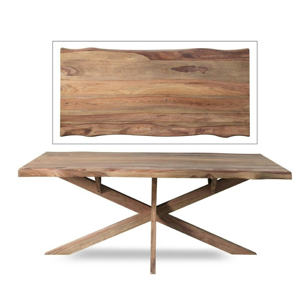 image 1 of Dining Table Home ESPRIT Acacia 200 x 90 x 76 cm N/A