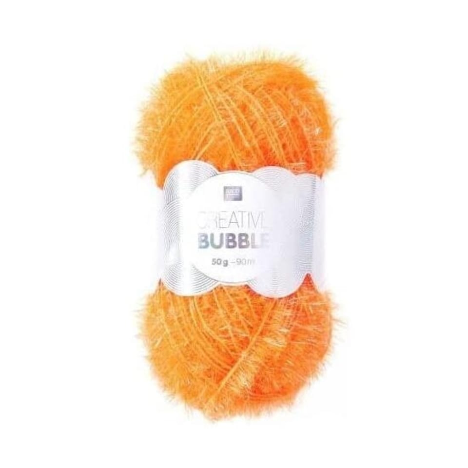 Rico Design Yarn Creative Bubble Neon Apricot | Orange