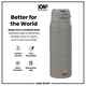 image 5 of NFL x Sports, Vacuum Insulated Steel Bottle, Series, 750ml (24oz) | Grey | NFLPA Signature Puka Nacua | One Size
