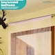 image 6 of Polyester Glitter Beaded String Curtain Panel - 200x100cm