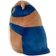 image 3 of Mumbles SquidgeMe Hero Bear Plush Toy - Blue - 23cm