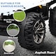 image 8 of HOMCOM 12V Quad Bike ATV with LED Lights, Music, for Kids, Yellow