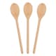 image 1 of Argon Tableware Wooden Cooking Spoons - 30cm - Pack of 3