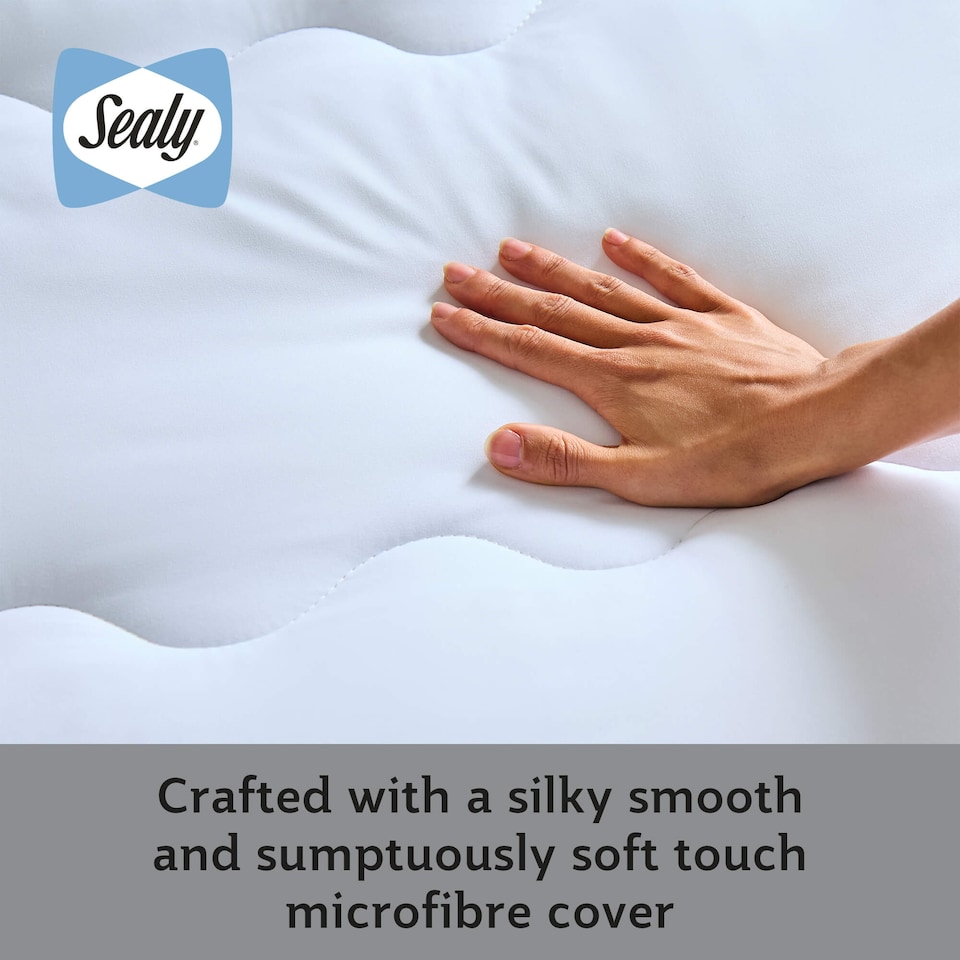 image 1 of Sealy Deeply Full Duvet | White | SuperKing