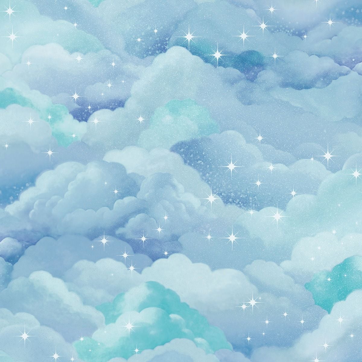 Holden Decor Dreamland Textured Wallpaper Blue Aqua Blue 1