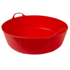 Red Gorilla - Gorilla Tub 35L - Flexible Multi-Use Bucket | Red