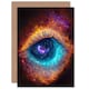 image 1 of Eye of God Nebula Universe Space Birthday Card