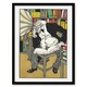 image 1 of Moriz Jung The Dialectician Colourful Painting Framed Wall Art Picture Print A4
