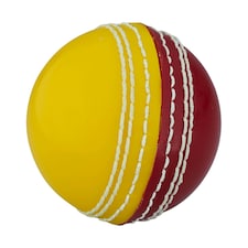 Readers Supaball Cricket Ball - Red/Yellow - One Size