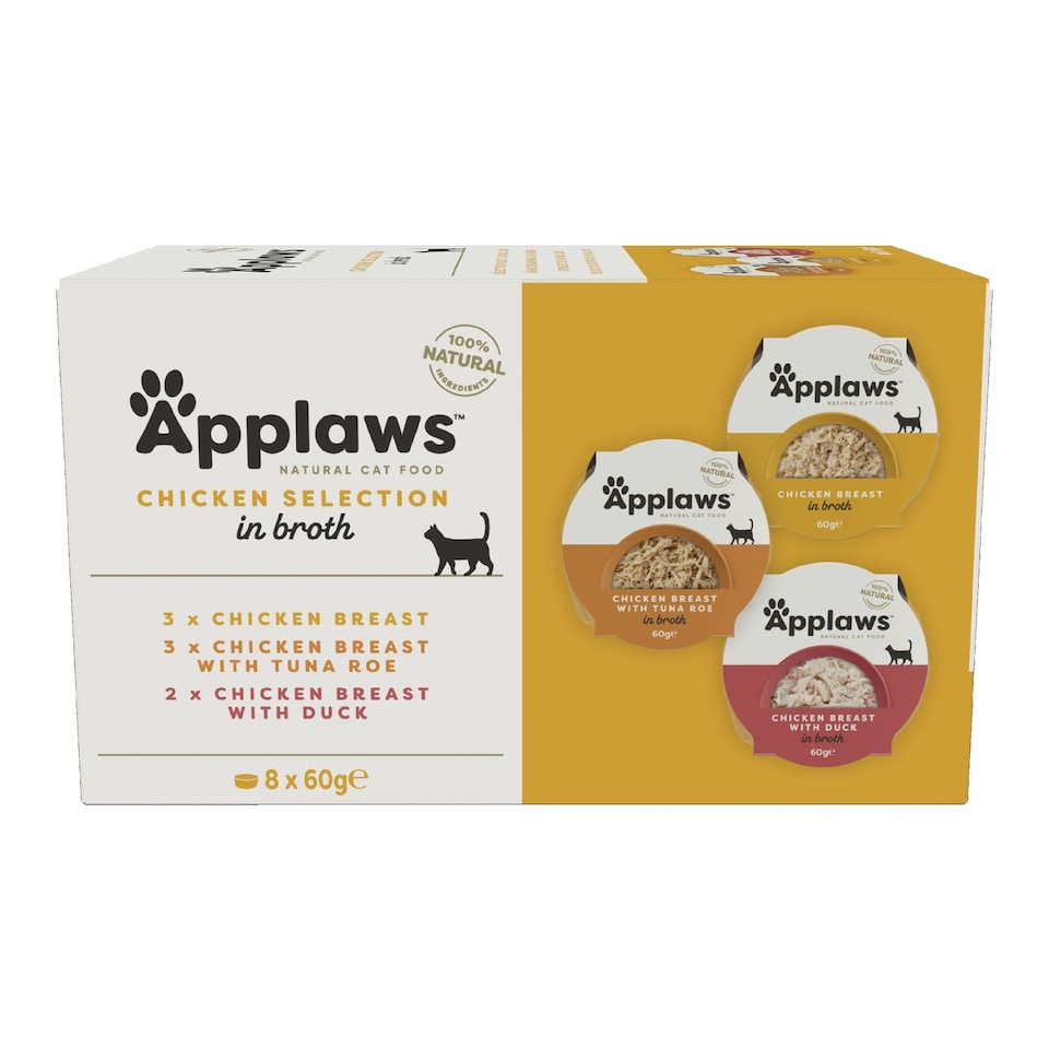 Applaws Applaws Pots Broth Adult Wet Cat Food pet food packaging