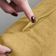 image 4 of Velvet Chenille Draught Excluder - 90cm x 15cm x 15cm - Ochre