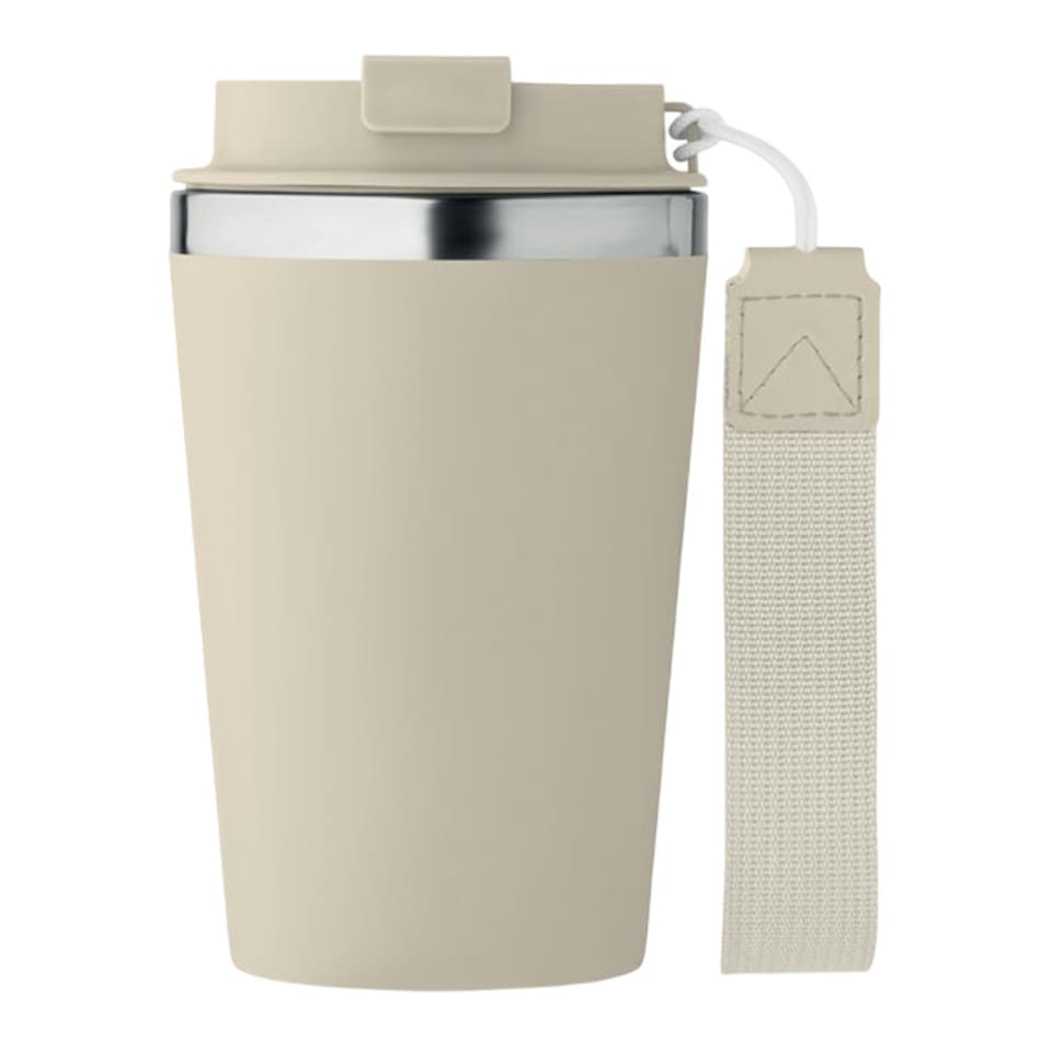 image 1 of MidOcean Topaz Double Wall 350ml Tumbler - Beige - One Size Brown